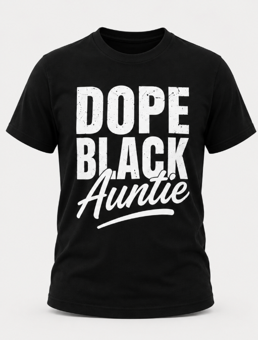 Dope Black Auntie Tee