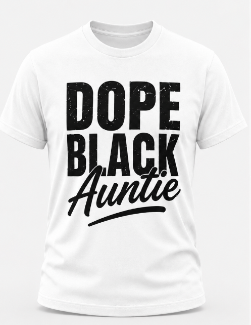 Dope Black Auntie Tee