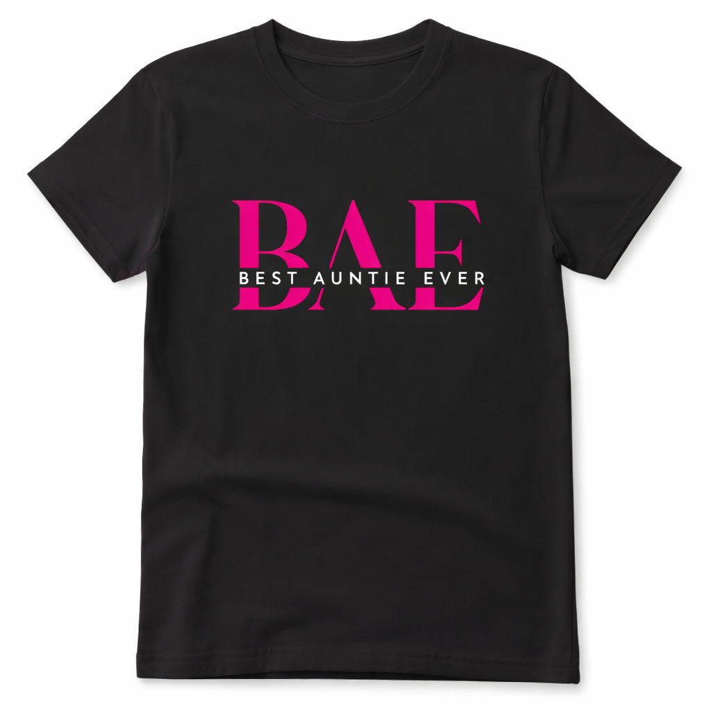 Black Best Aunt-tee Ever